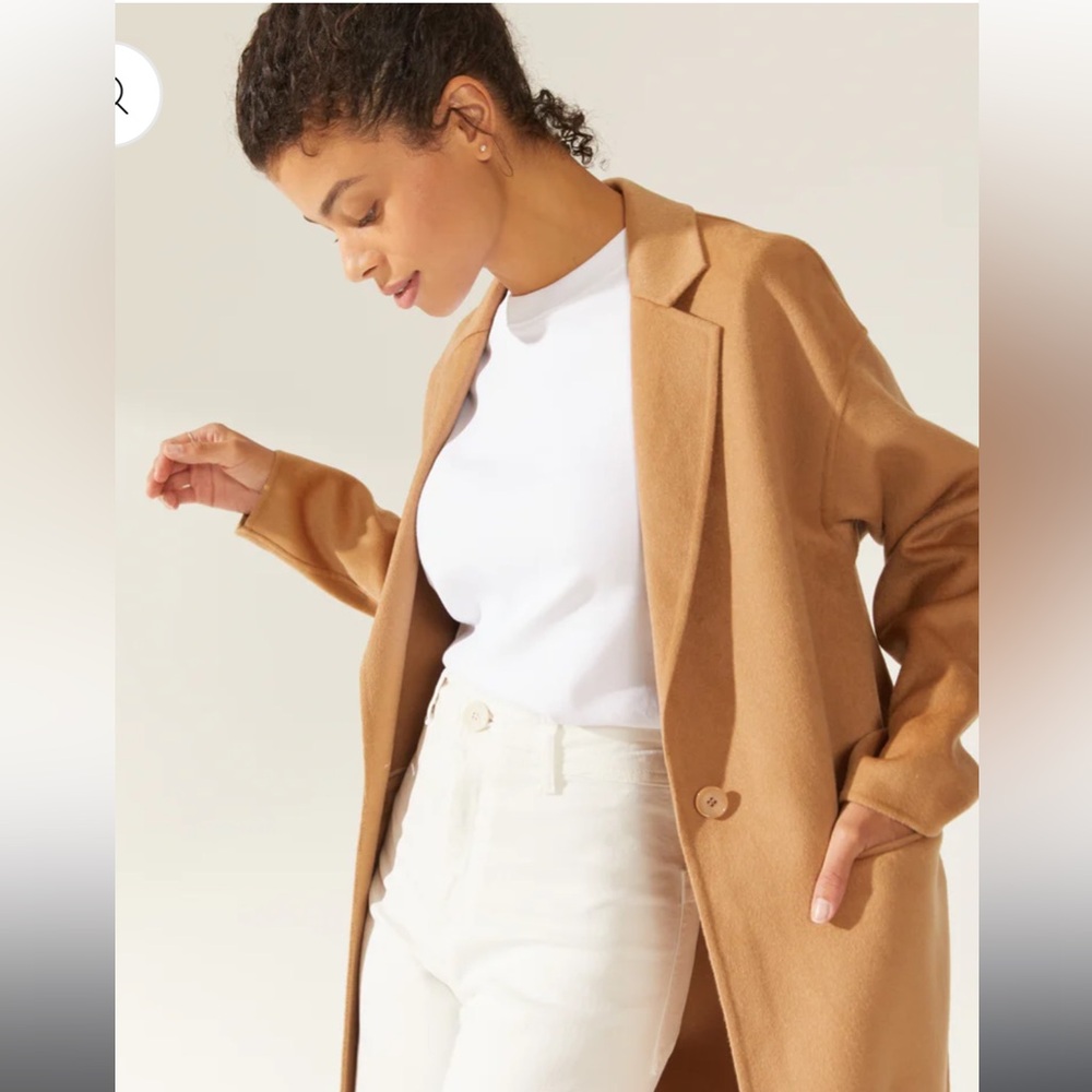 Italic Cashmere/Marino Wool Cocoon Coat